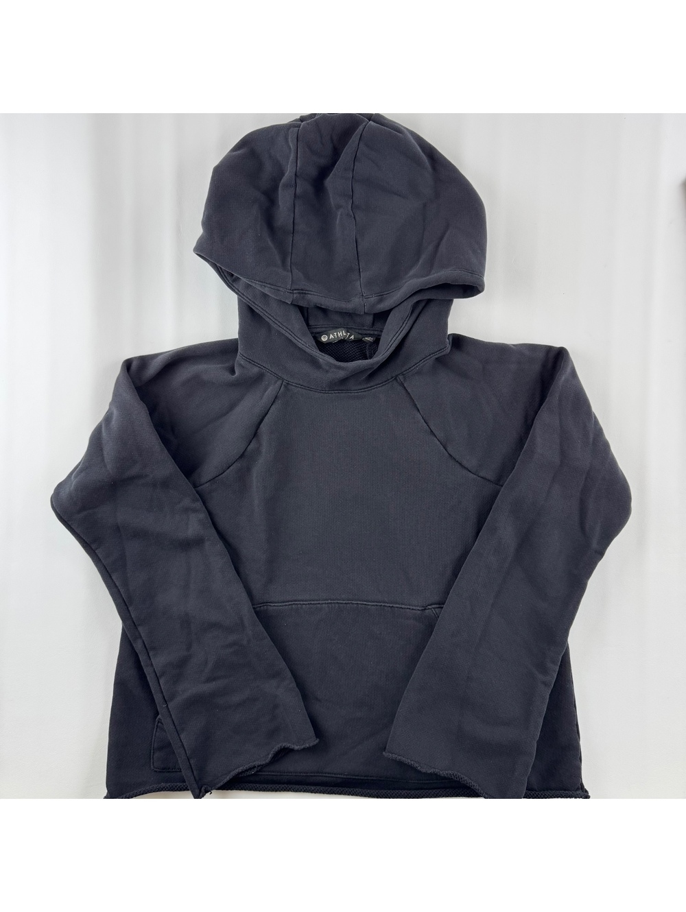 Athleta Women’s Small Black Hoodie Edge cut